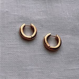 NEW Gold-Plated Chunky Huggies